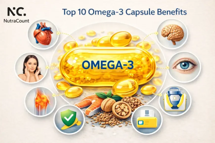 Top Health Benefits of Omega-3 Capsules