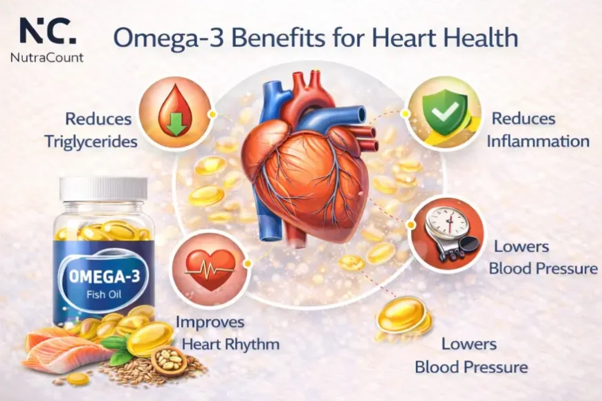 Omega-3 Benefits for heart health